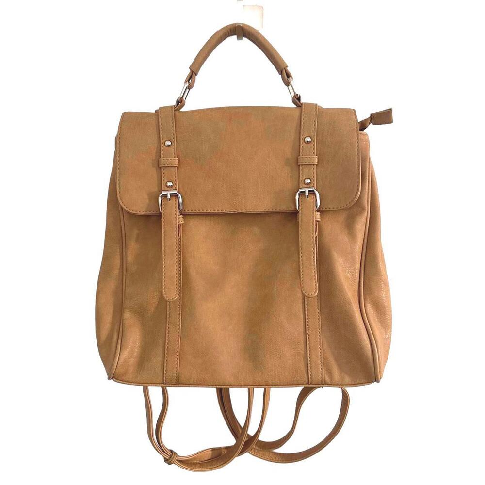 MMS Vegan Leather Convertible Backpack